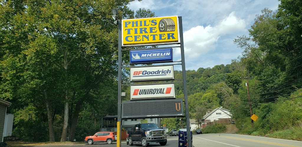 Phils Tire Center | 250 Gilliespie Hollow Rd, Fayette City, PA 15438, USA | Phone: (724) 326-5630