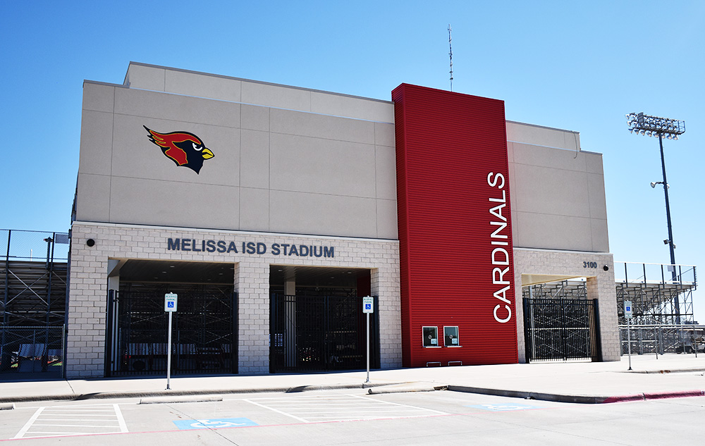 Melissa ISD Cardinal Stadium | 3100 Cardinal Dr, Melissa, TX 75454, USA | Phone: (972) 837-2411