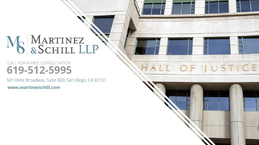 Martinez & Schill LLP | 11455 El Camino Real #470, San Diego, CA 92130, USA | Phone: (619) 512-5995