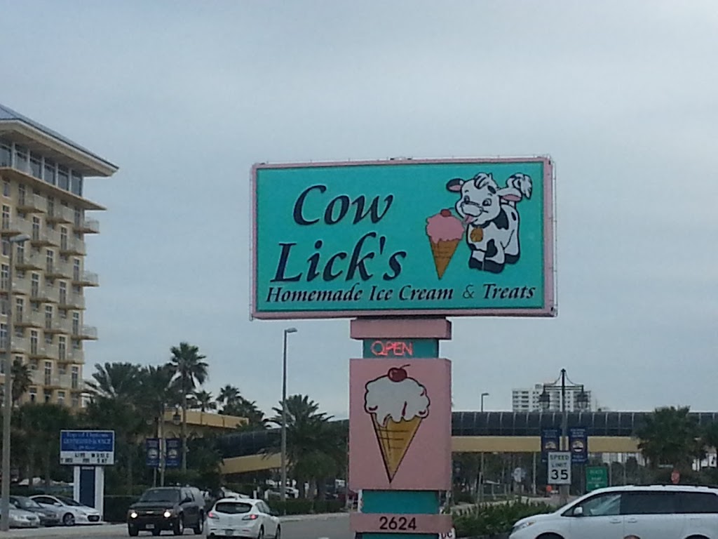 Cow Licks | 2624 S Atlantic Ave, Daytona Beach, FL 32118, USA | Phone: (386) 761-1316