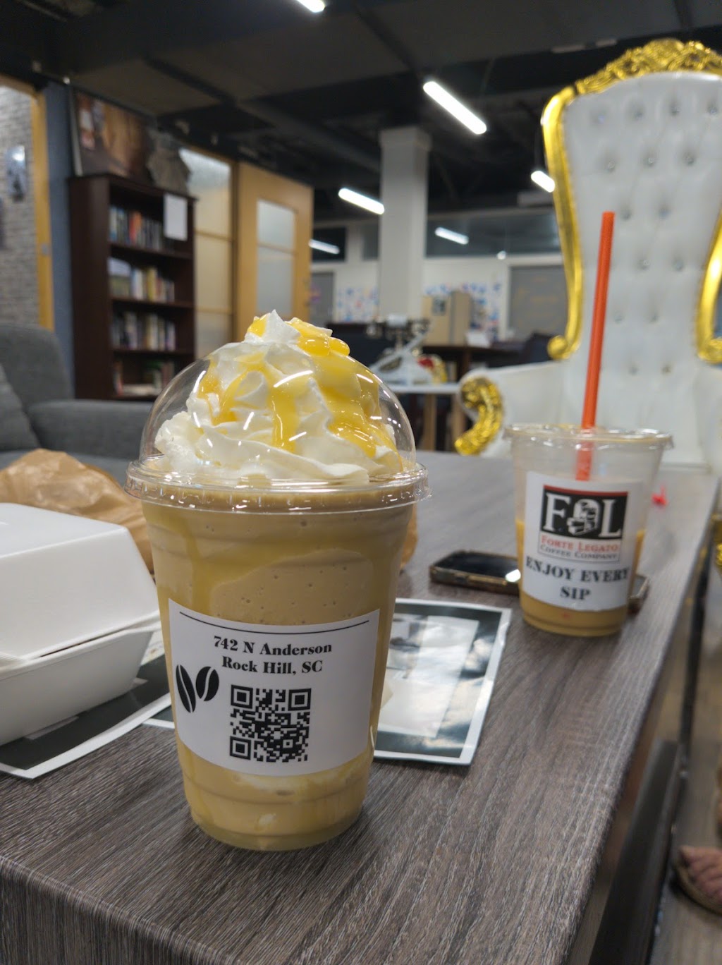 Forte Legato Coffee | 742 Anderson Road North, Rock Hill, SC 29730, USA | Phone: (803) 619-6736