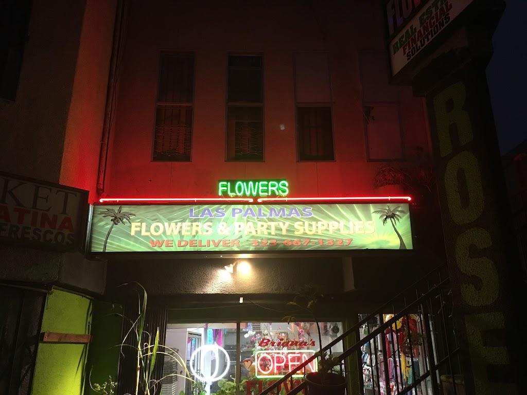 Las Palmas Flowers & Party Supplies | 1256 N Edgemont St Suite 1, Los Angeles, CA 90029, USA | Phone: (323) 667-1327