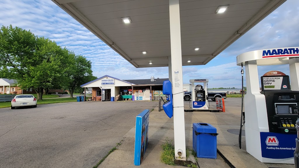 Marathon Gas | 204 Maple St, Harveysburg, OH 45032, USA | Phone: (513) 897-2044