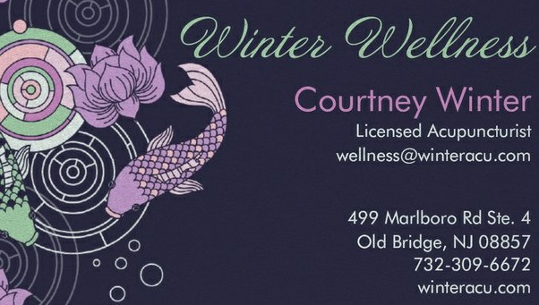 Winter Wellness Acupuncture | 499 Marlboro Rd SUITE 4, Old Bridge, NJ 08857, USA | Phone: (732) 309-6672