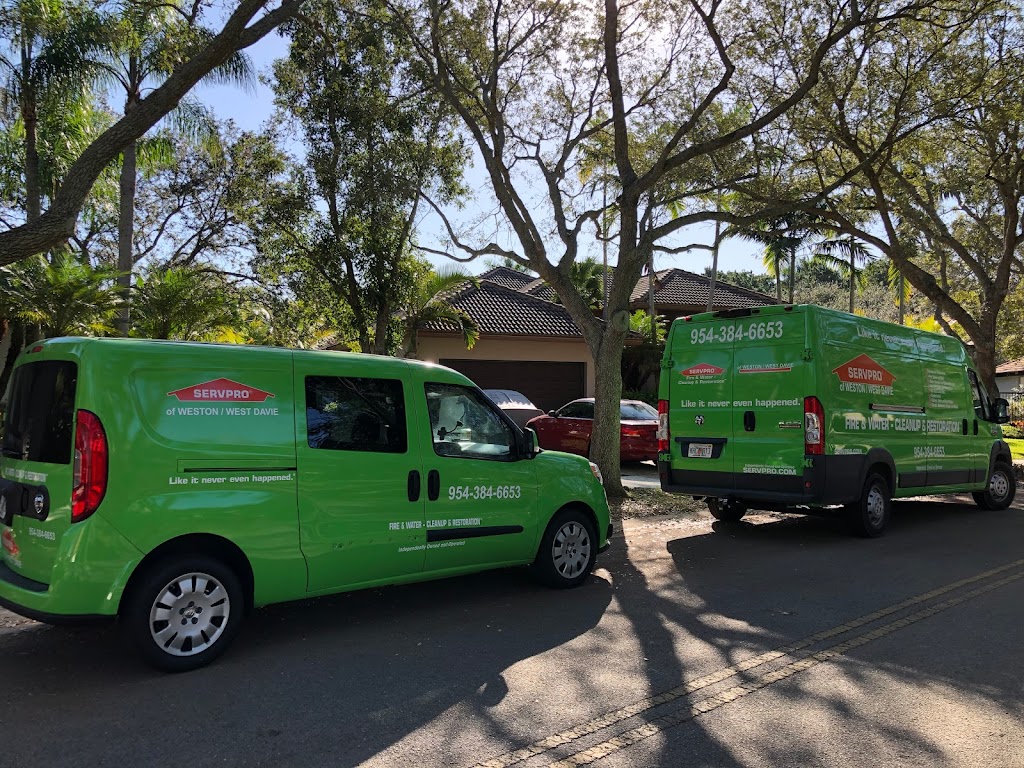 SERVPRO of Weston/West Davie | 15951 SW 41st St Suite 300, Davie, FL 33331, USA | Phone: (954) 384-6653