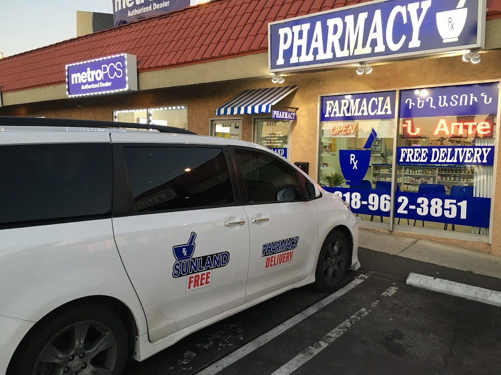 Sunland Pharmacy | 8422 Sunland Blvd, Sun Valley, CA 91352, USA | Phone: (818) 962-3851