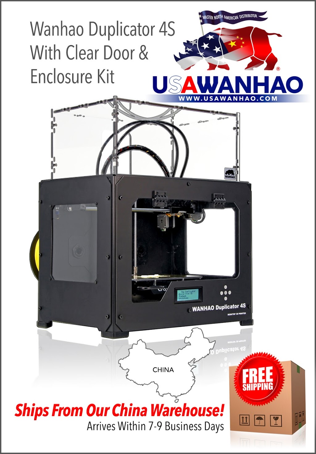 USA Wanhao | 1851 Gunn Hwy, Odessa, FL 33556, USA | Phone: (813) 336-1677