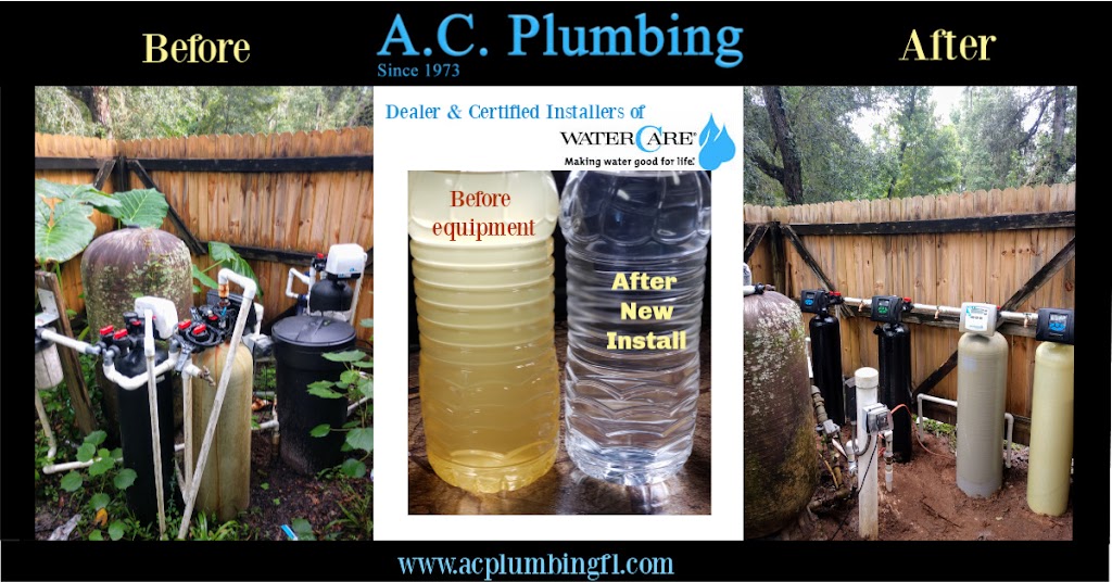 A.C. Plumbing | 15812 US-301, Dade City, FL 33523, USA | Phone: (352) 521-0402