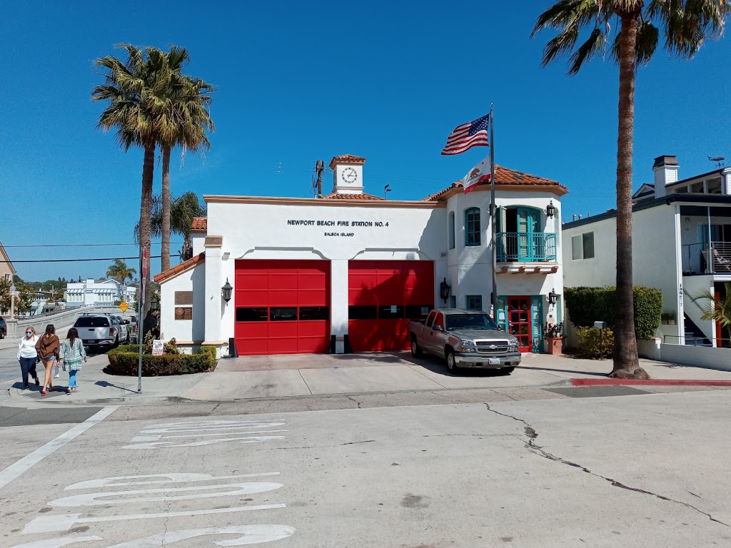 Newport Beach Fire Station #4 | 124 Marine Ave, Newport Beach, CA 92662, USA | Phone: (949) 644-3104