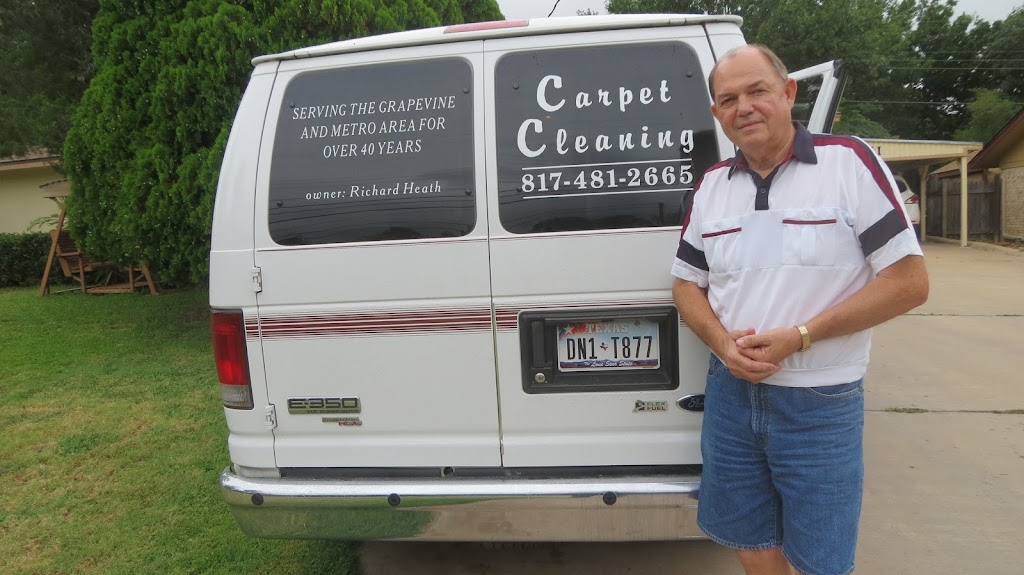 Richard Heath Carpet Cleaning | 3411 Lakeview Dr, Grapevine, TX 76051, USA | Phone: (817) 481-2665