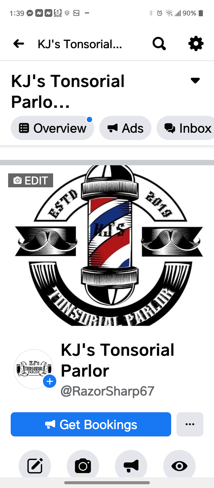 KJ"s Tonsorial Parlor | 1149 Valverda Rd, Maringouin, LA 70757, USA | Phone: (225) 955-3916