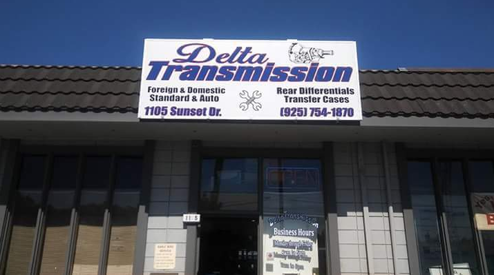 Delta Transmission | 1105 Sunset Dr, Antioch, CA 94509, USA | Phone: (925) 754-1870