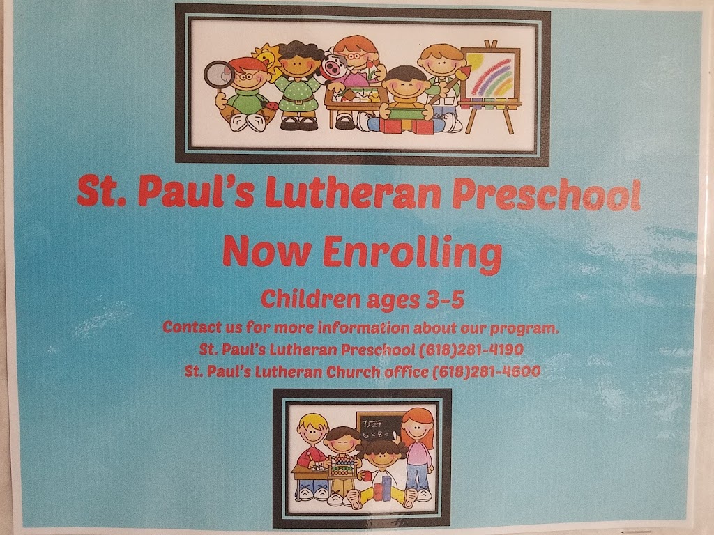 St. Pauls Lutheran Preschool | 227 N Good Haven, Columbia, IL 62236 | Phone: (618) 281-4190