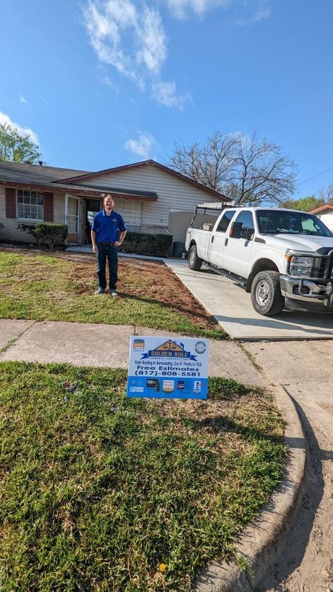 Golden Rule General Contracting & Roofing | 5365 Wilson Rd, Fort Worth, TX 76140, USA | Phone: (817) 516-5153