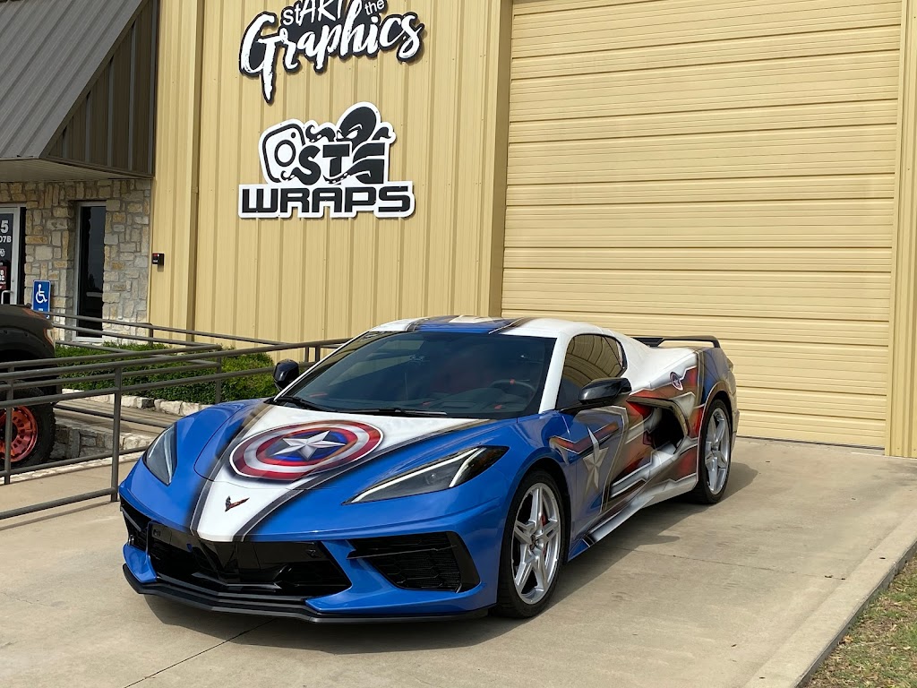 Start the Graphics Wraps | 1502 I-35E Ste. 230, Lancaster, TX 75146, USA | Phone: (972) 217-3373