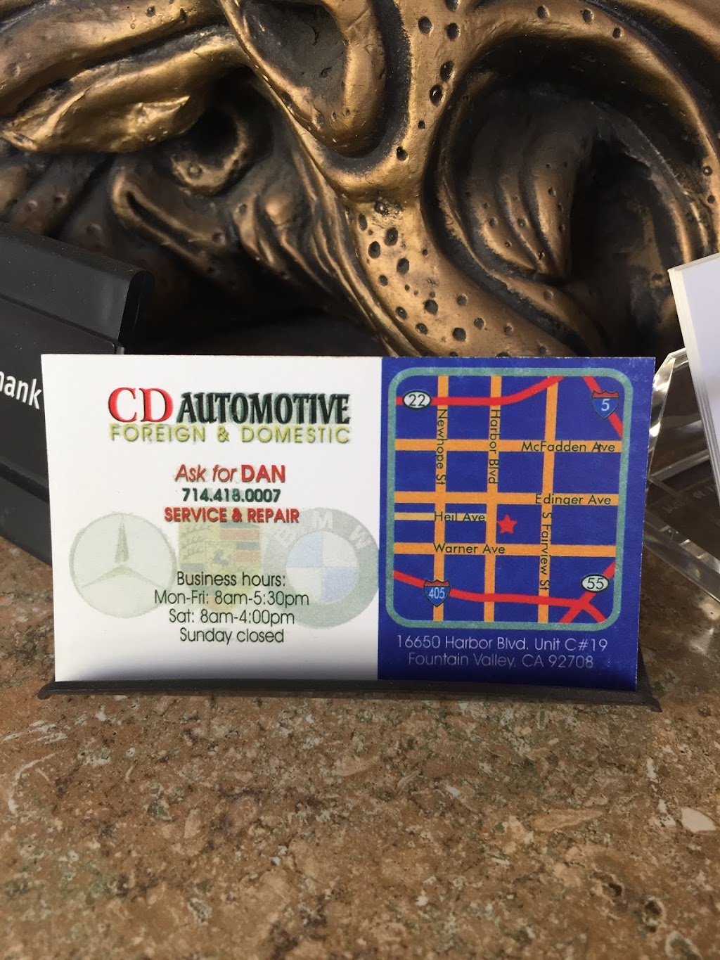 C & D Automotive | 16650 Harbor Blvd # C19, Fountain Valley, CA 92708, USA | Phone: (714) 418-0007