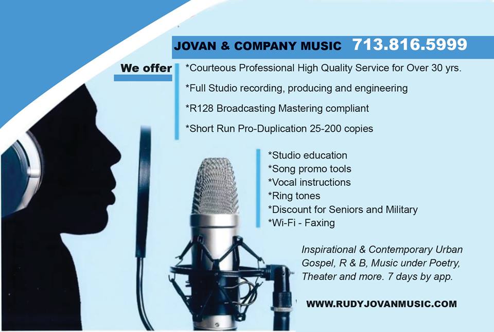 Jovan & Company Music | 7319 San Ramon Dr, Houston, TX 77083, USA | Phone: (713) 816-5999