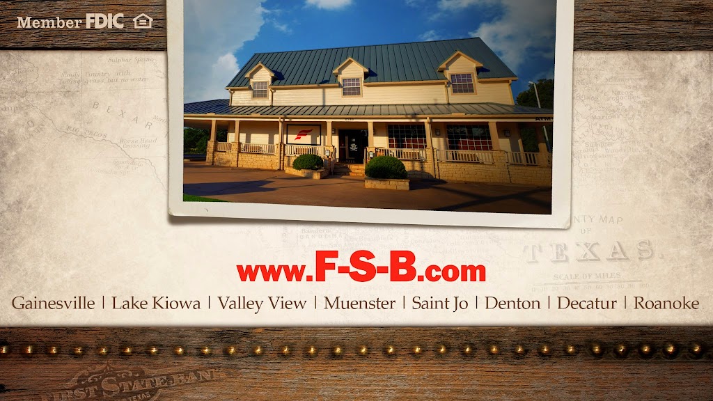 First State Bank | 6586 FM 902, Gainesville, TX 76240, USA | Phone: (940) 665-1711
