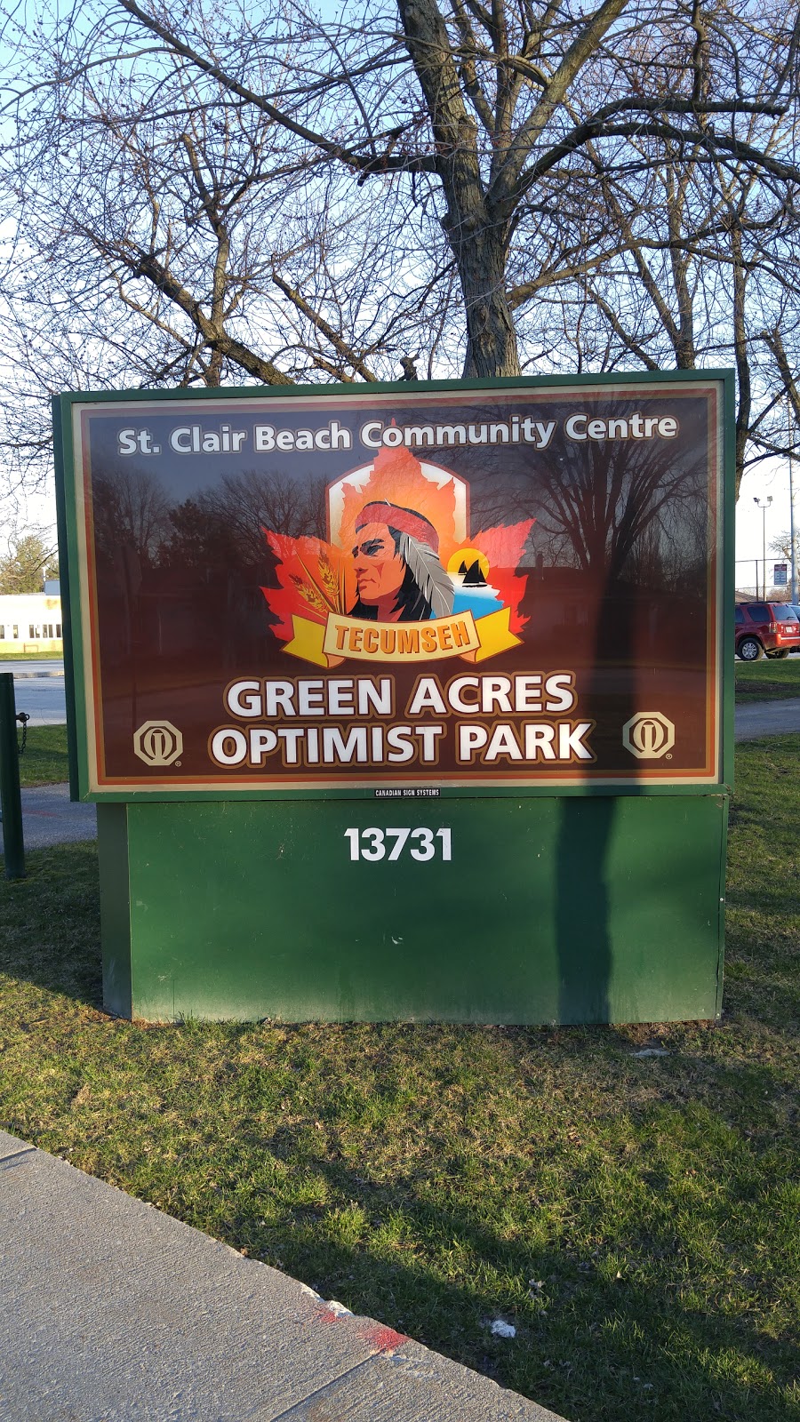 Green Acres Optimist Park | 13731 St Gregorys Rd, Windsor, ON N8N 1K3, Canada | Phone: (519) 735-4756