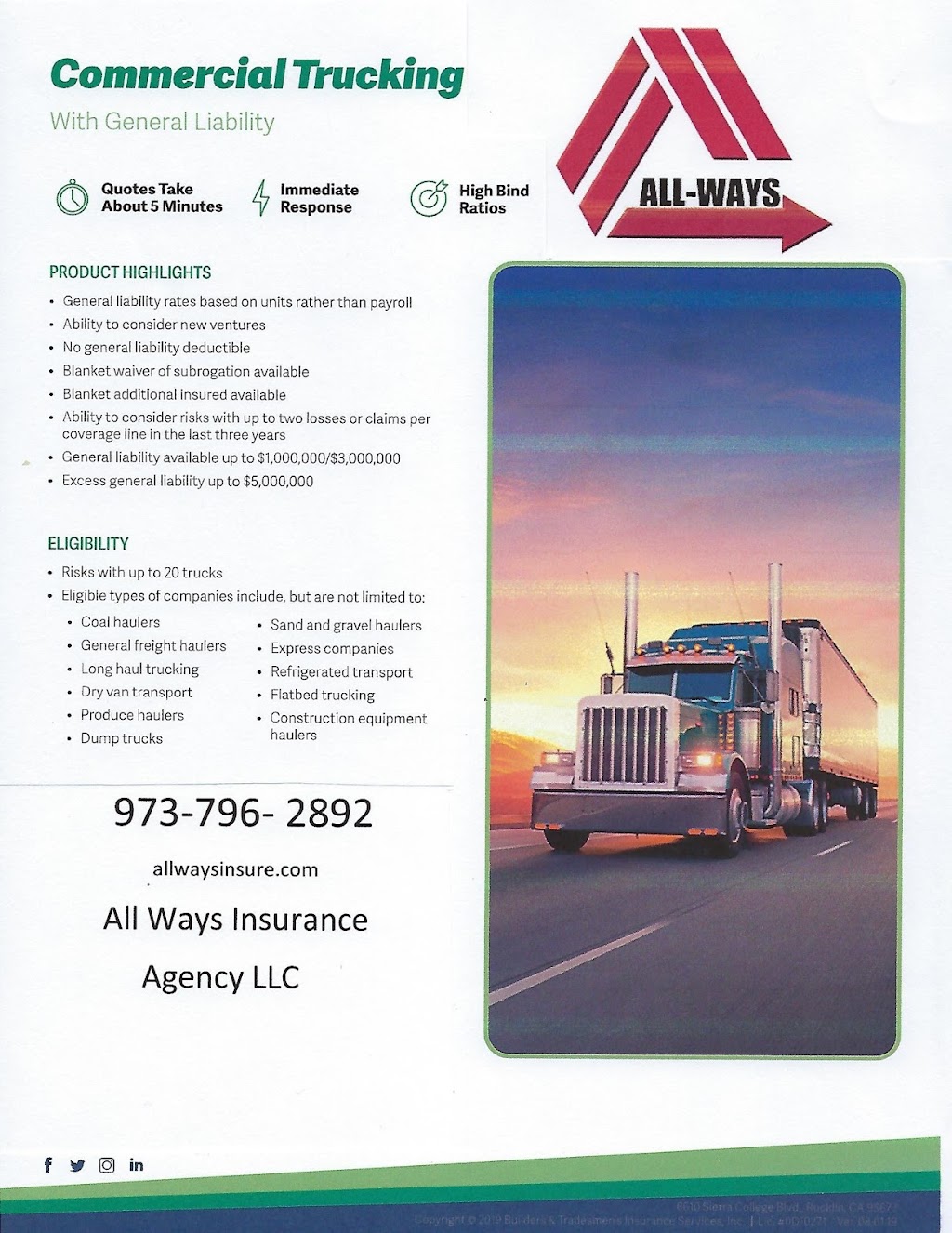 ALL WAYS INSURANCE AGENCY LLC | 12 Springview Dr, Morristown, NJ 07960, USA | Phone: (973) 796-2892