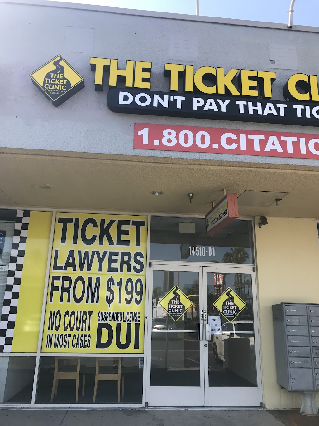 The Ticket Clinic | 14510 Baldwin Park Towne Center, Baldwin Park, CA 91706, USA | Phone: (626) 593-5180