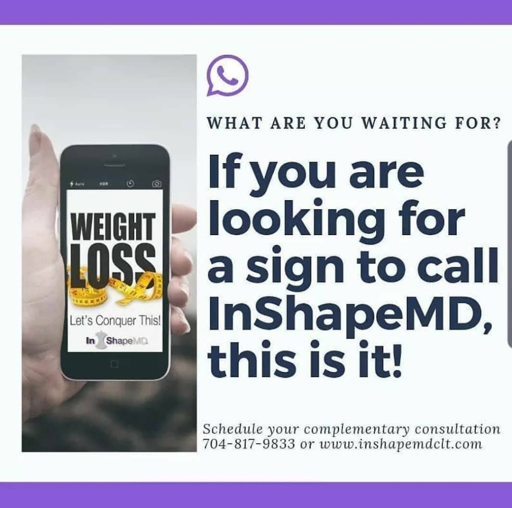 InShapeMD | 7868 Rea Rd J, Charlotte, NC 28277, USA | Phone: (704) 817-9833