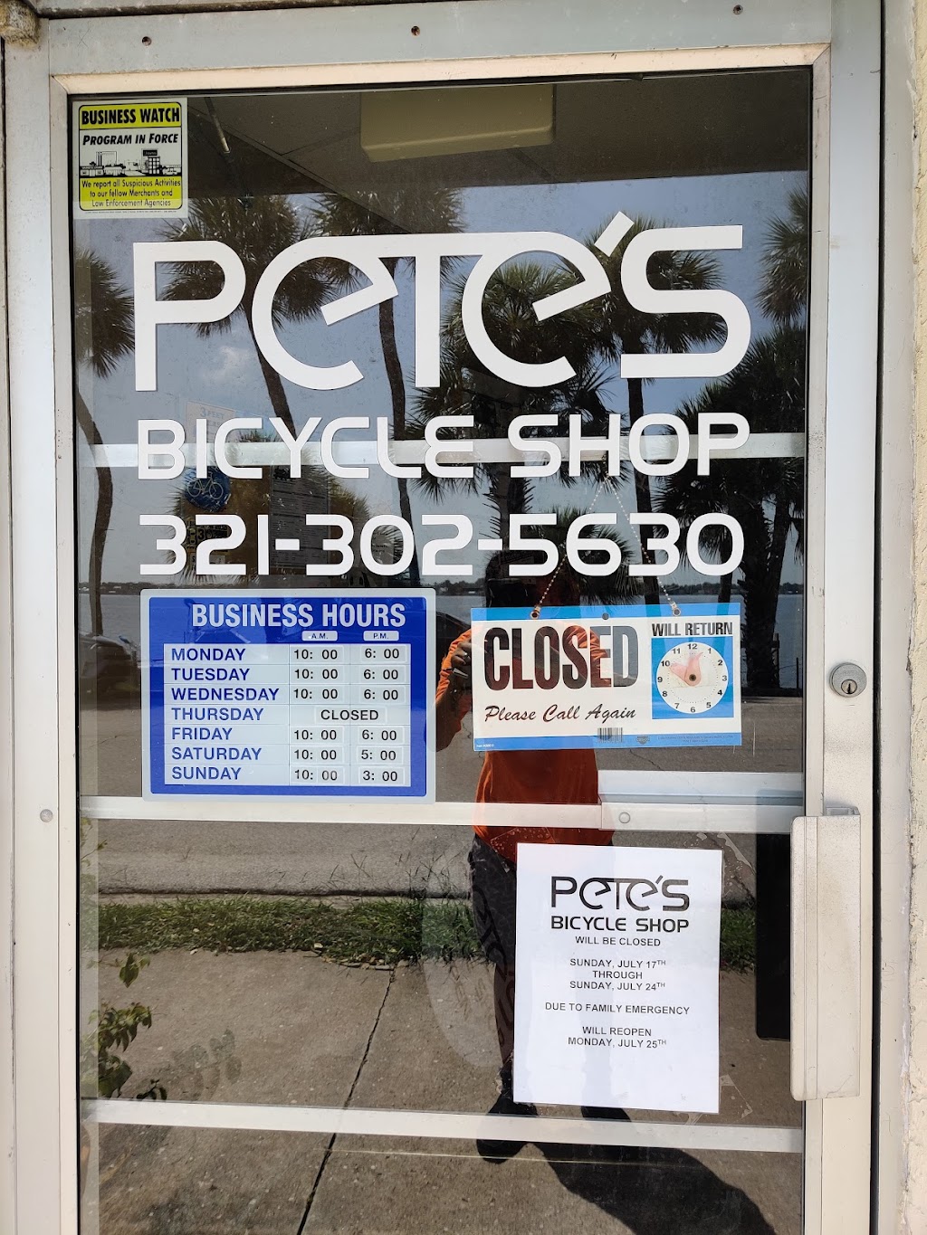 Petes Bicycle Shop | 1007 Rockledge Dr, Rockledge, FL 32955, USA | Phone: (321) 633-8300