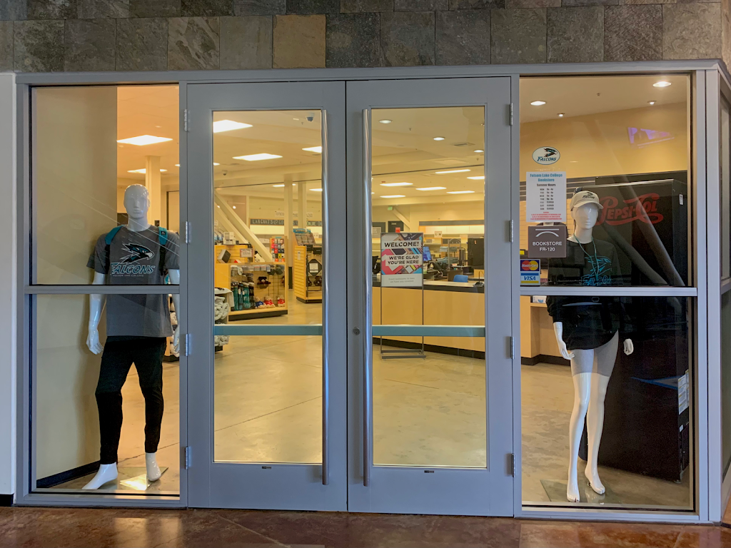 Folsom Lake College Bookstore | Falcons Roost, 10 College Pkwy, Folsom, CA 95630, USA | Phone: (916) 608-6565