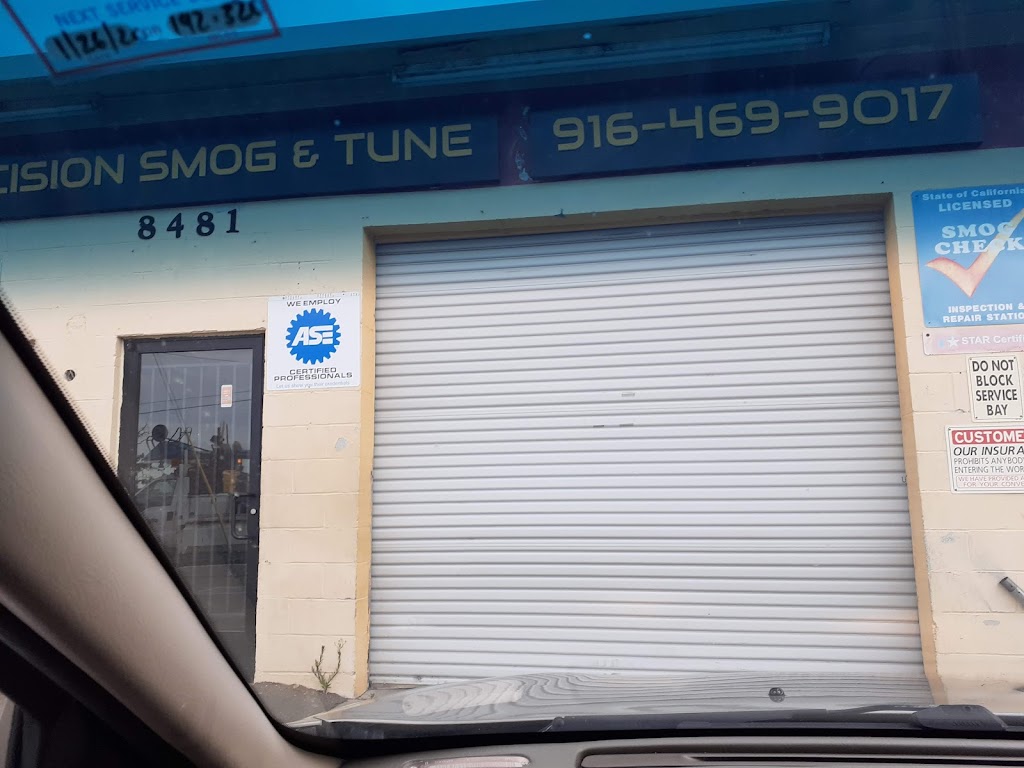 Precision Smog and Tune | 8481 Florin Rd, Sacramento, CA 95828, USA | Phone: (916) 469-9017