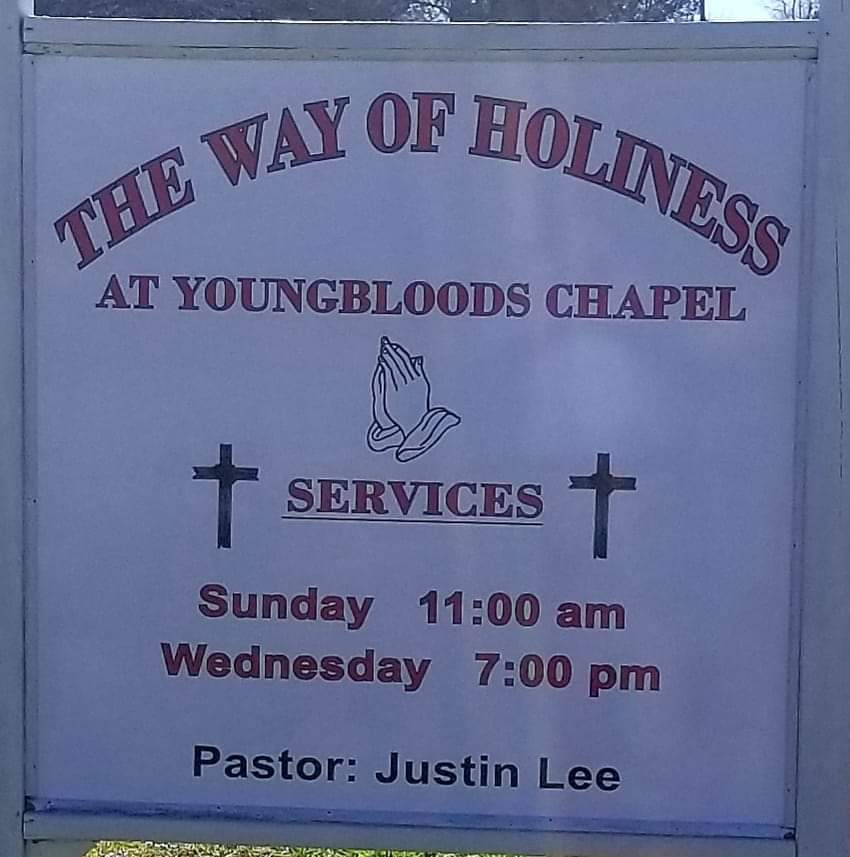 Holiness Church The Way of Holiness at Youngblood Chapel | 545 Spoonhandle Rd, Trafford, AL 35172, USA | Phone: (205) 237-9012
