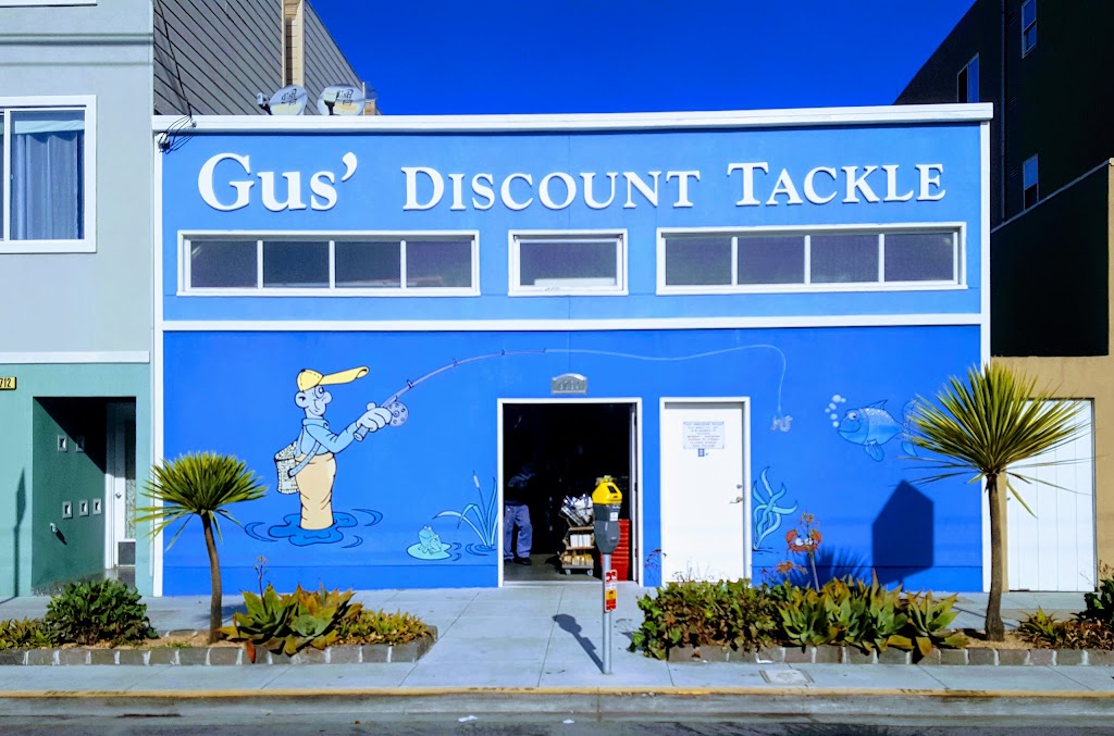 Gus Discount Fishing Tackle | 3710 Balboa St, San Francisco, CA 94121, USA | Phone: (415) 752-6197 Gus Discount Fishing Tackle | 3710 Balboa St, San Francisco, CA 94121, USA | Phone: (415) 752-6197