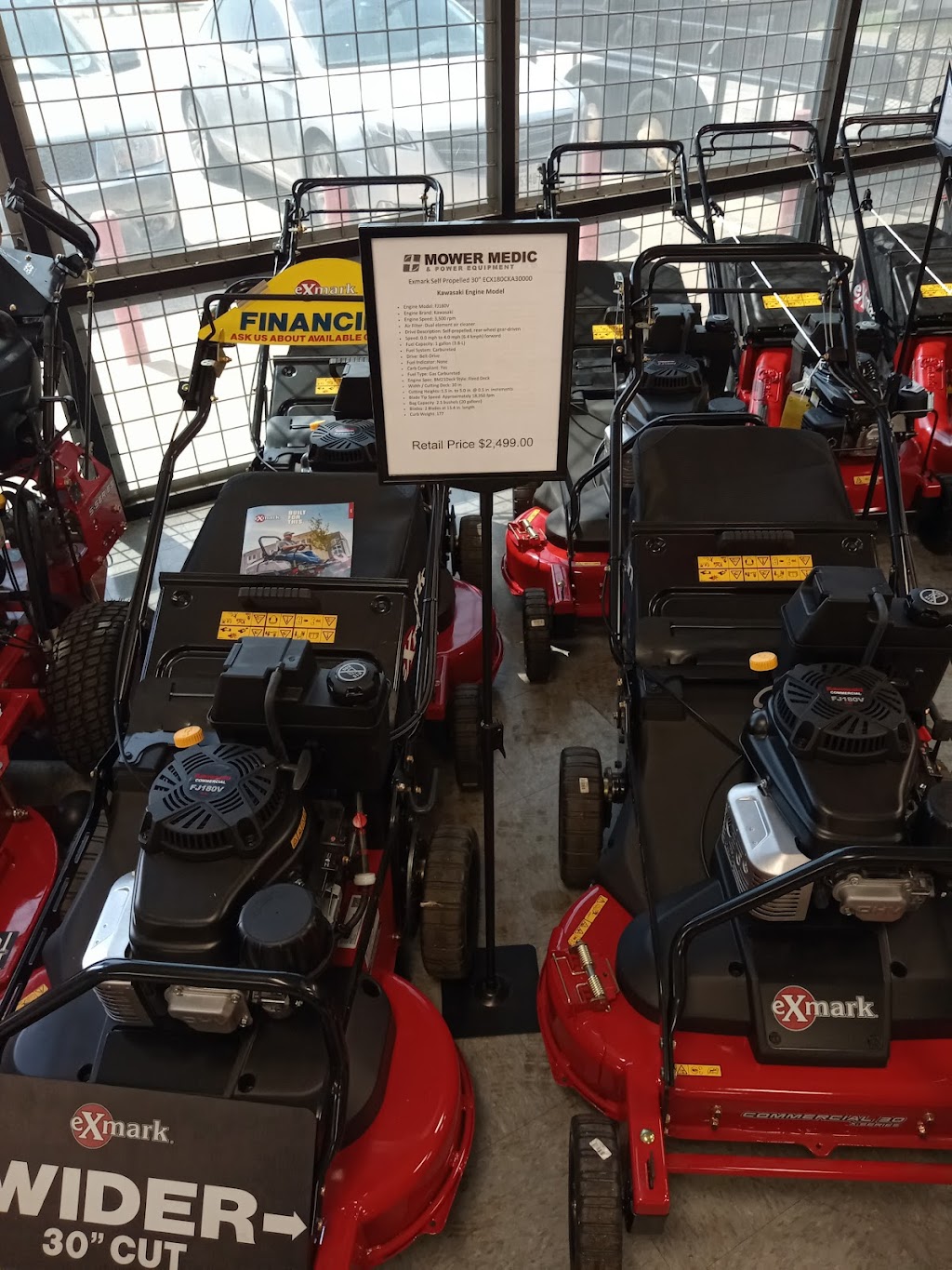 Mower Medic & Power Equipment | 13860 N Stemmons Fwy, Farmers Branch, TX 75234, USA | Phone: (972) 466-9093