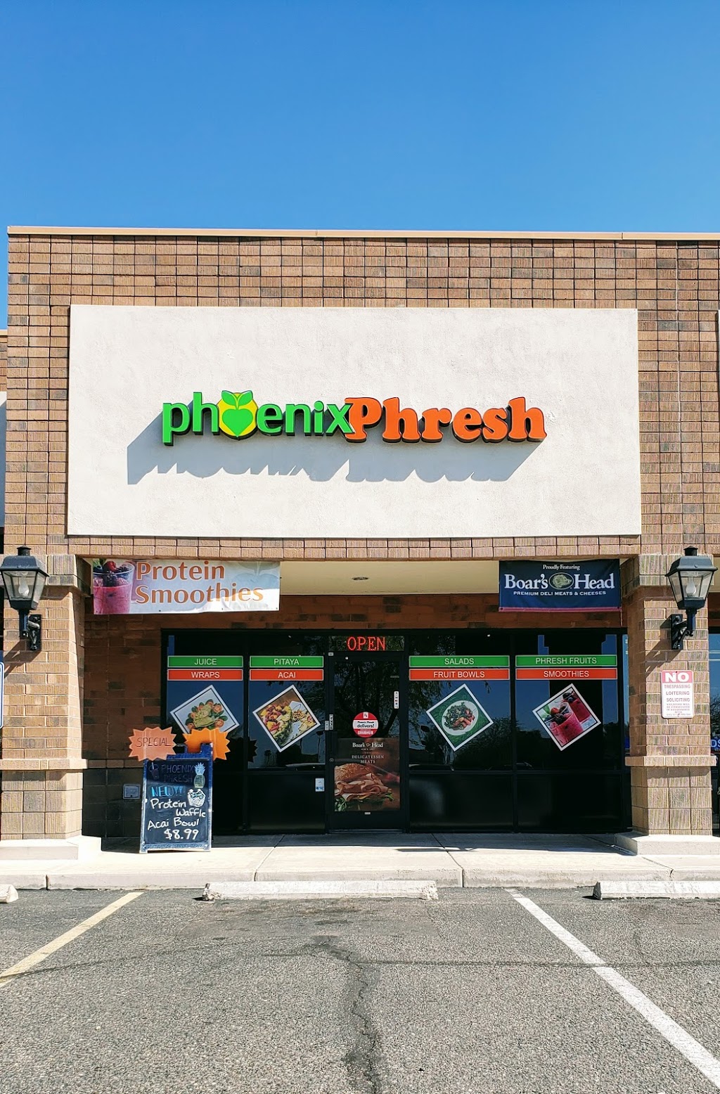 Phoenix Phresh Cafe; Acai Bowl & Pitaya Bowl, Smoothie, Juice | 5830 W Thunderbird Rd b9, Glendale, AZ 85306, USA | Phone: (602) 730-8601