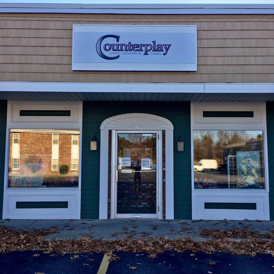 Counterplay Comics, Collectibles & Cosplay | 279 Cambridge St Unit #9, Burlington, MA 01803 | Phone: (781) 933-1060