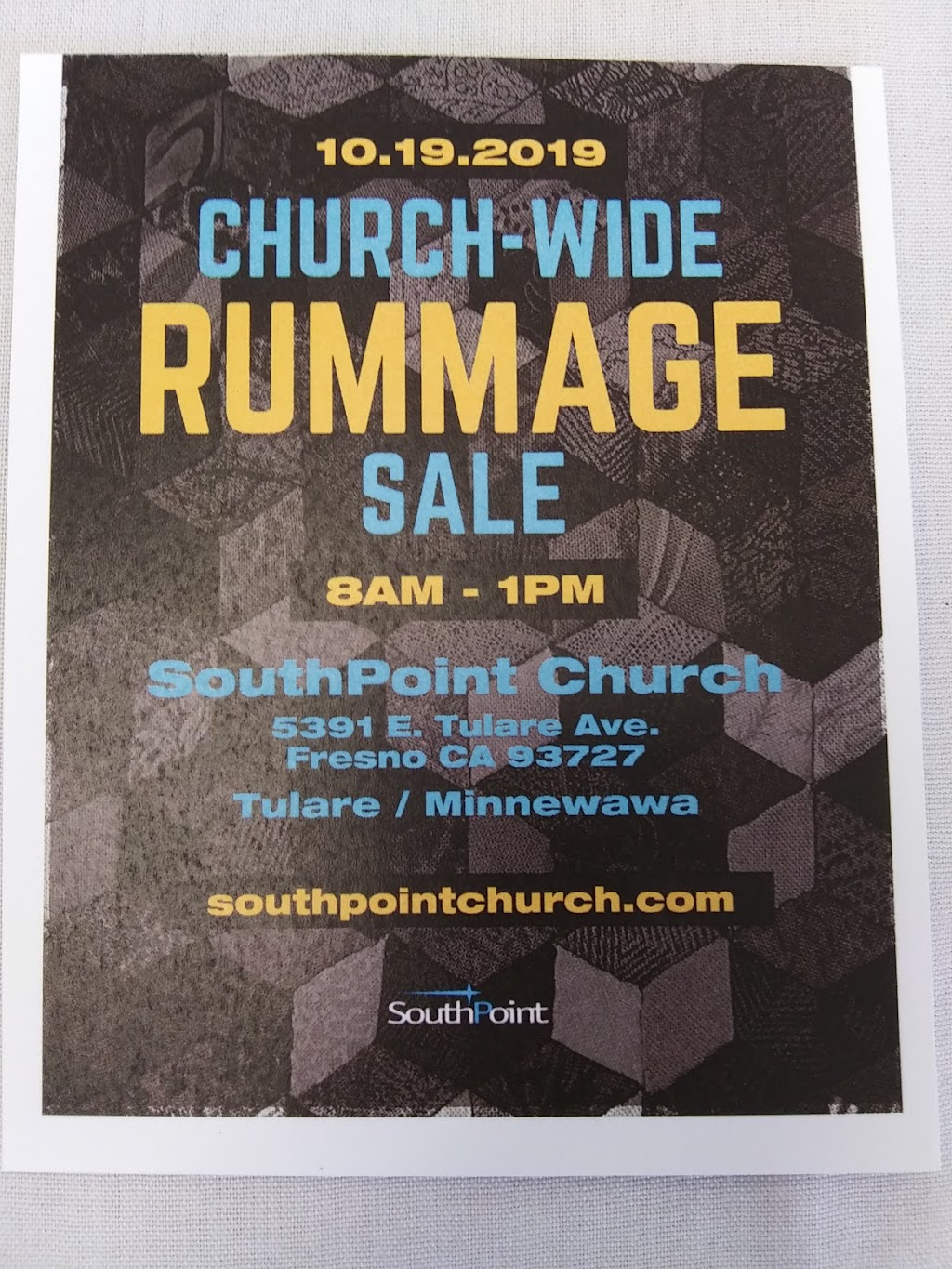 SouthPoint Church | 5391 E Tulare Ave, Fresno, CA 93727, USA | Phone: (559) 455-1119