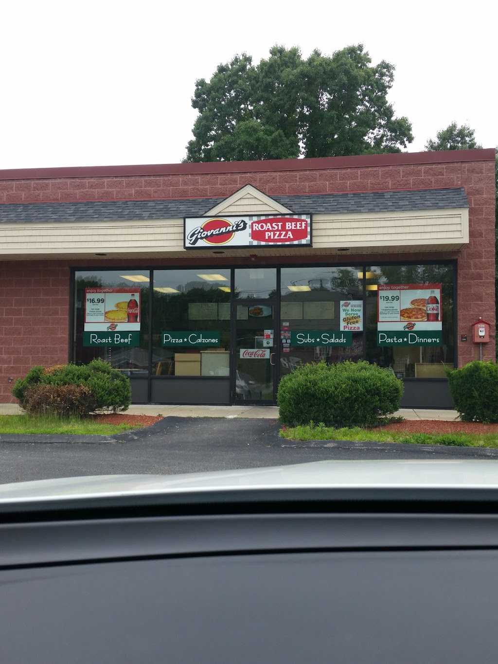 Giovannis Roast Beef and Pizza | 331 Boston Rd, North Billerica, MA 01862, USA | Phone: (978) 667-5600