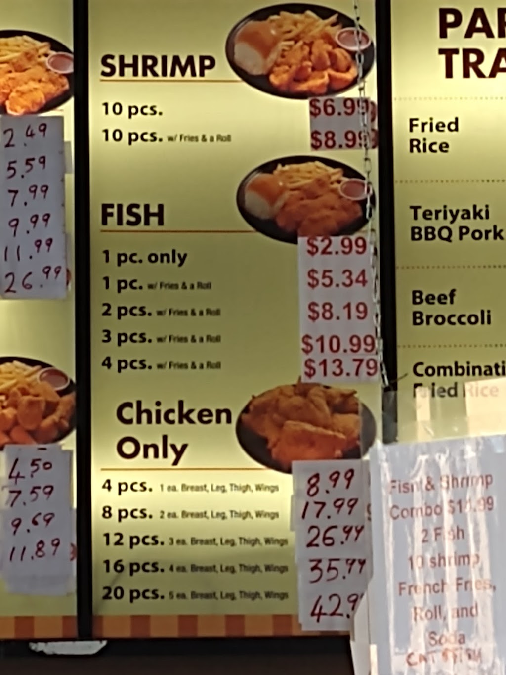 Louisiana Fried Chicken/Chinese food | 8843 Rosecrans Ave, Downey, CA 90242, USA | Phone: (562) 529-8887