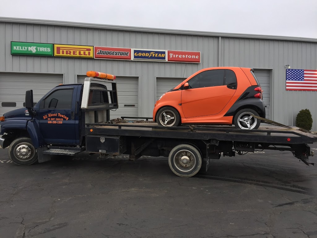 All About Towing | 3466 elizaville road, Ewing, KY 41039, USA | Phone: (606) 209-1359