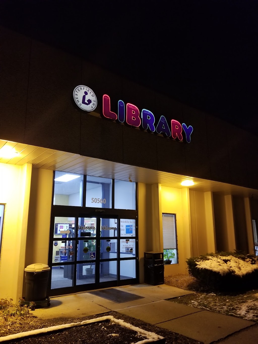 Chesterfield Township Library | 50560 Patricia St, New Baltimore, MI 48051 | Phone: (586) 598-4900