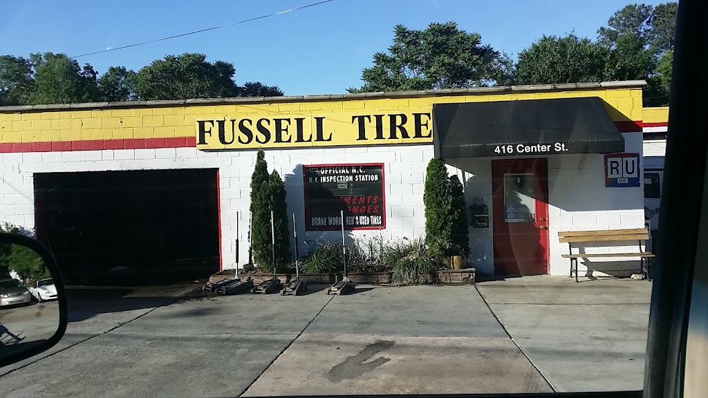 Fussell Tire | 416 Center St, Apex, NC 27502, USA | Phone: (919) 362-9094