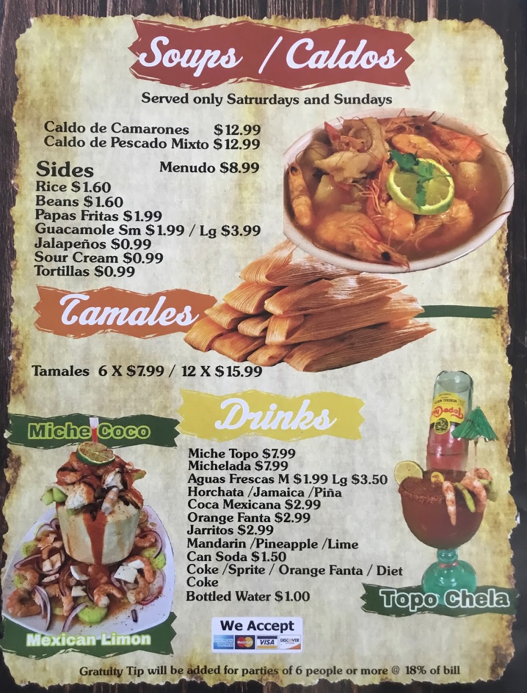 Mexican Limon Seafood & Grill | 1601 Everman Pkwy, Everman, TX 76140, USA | Phone: (817) 568-5134