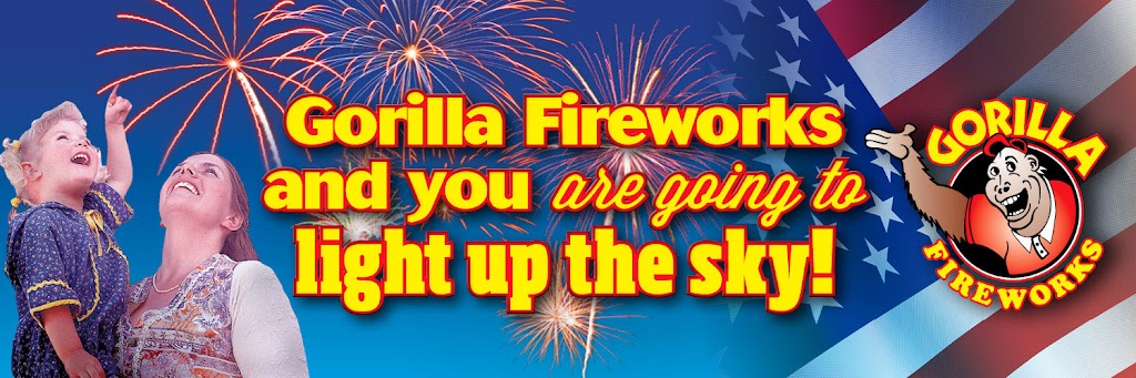 Gorilla Fireworks | George Parks Hwy, Houston, AK 99694, USA | Phone: (800) 770-6555