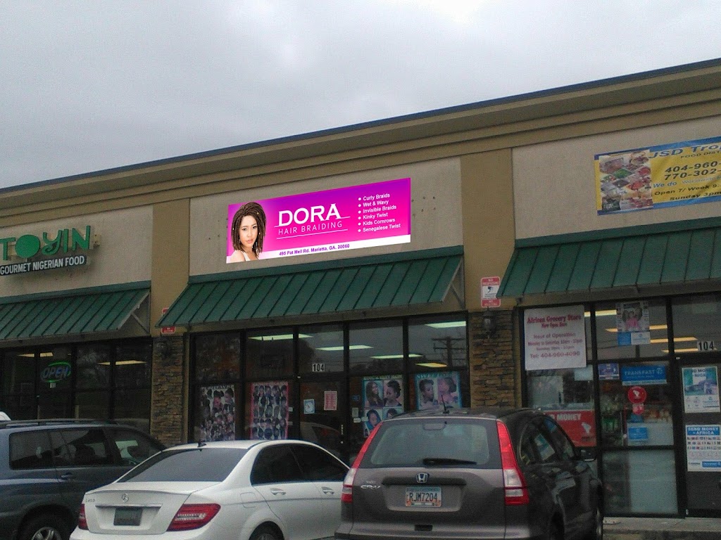 Dora Hair Braiding | 495 Pat Mell Rd W, Marietta, GA 30060, USA | Phone: (404) 488-4127