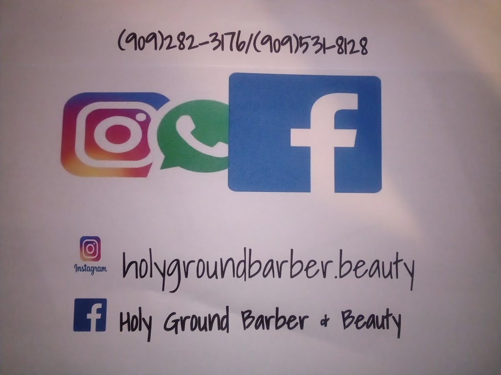 Holy Ground Barber & Beauty | 3480 Del Rosa Ave N, San Bernardino, CA 92404, USA | Phone: (909) 282-3176