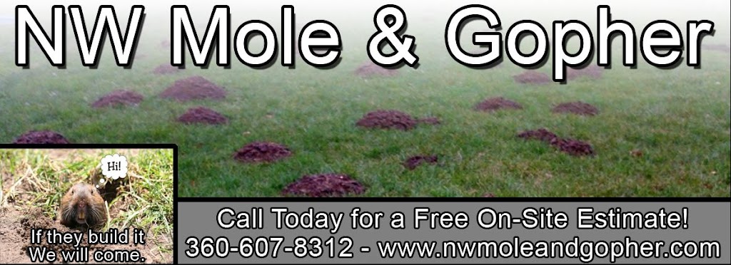 NW Mole and Gopher | 1014 NE Blair Rd, Washougal, WA 98671, USA | Phone: (360) 607-8312