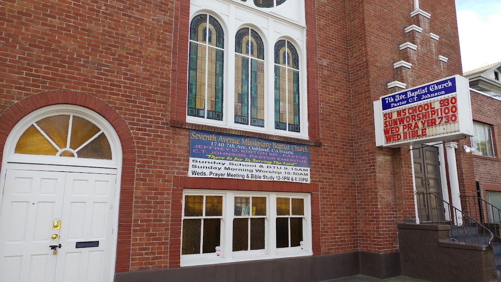 Seventh Avenue Missionary Baptist Church | 1740 7th Ave, Oakland, CA 94606, USA | Phone: (510) 834-4273