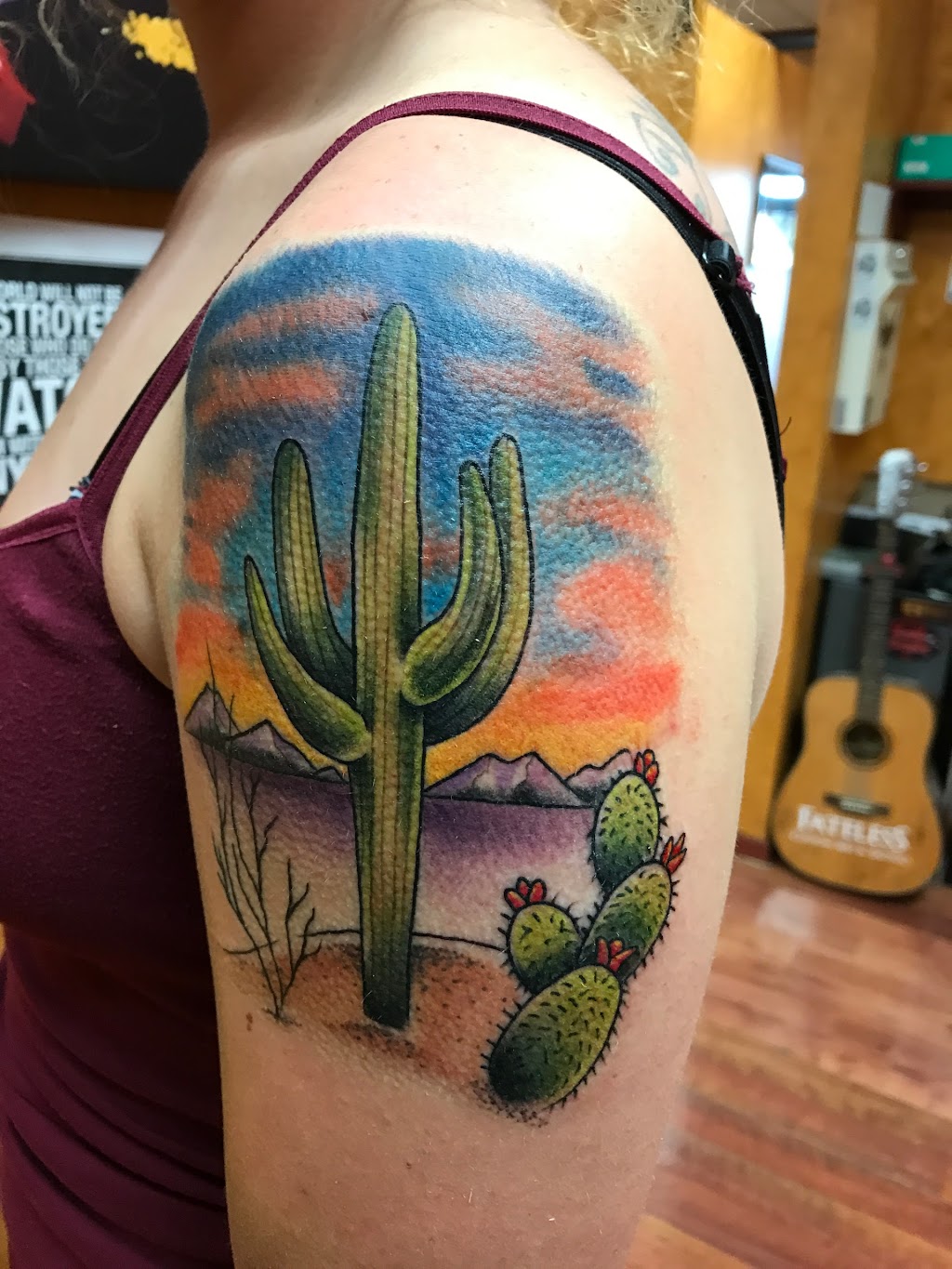 Fateless Custom Art & Tattoo | D, 20852 E Ocotillo Rd #102, Queen Creek, AZ 85142, USA | Phone: (480) 882-2312