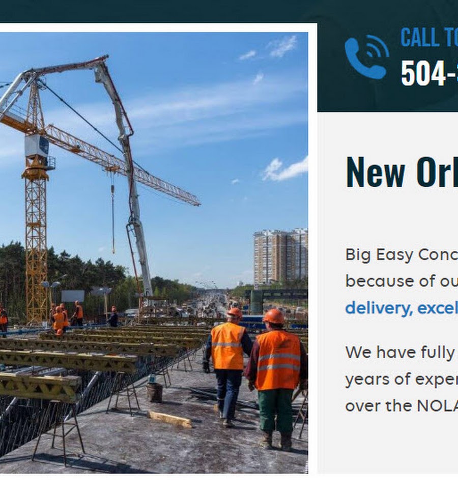 Big Easy Concrete: New Orleans Asphalt & Concrete Company | 625 Celeste St Suite 504-D, New Orleans, LA 70130, United States | Phone: (504) 384-8001