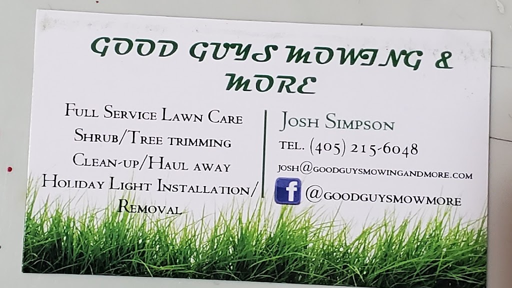 GoodGuys Mowing and More | 400 E Wade St, El Reno, OK 73036, USA | Phone: (405) 384-0304