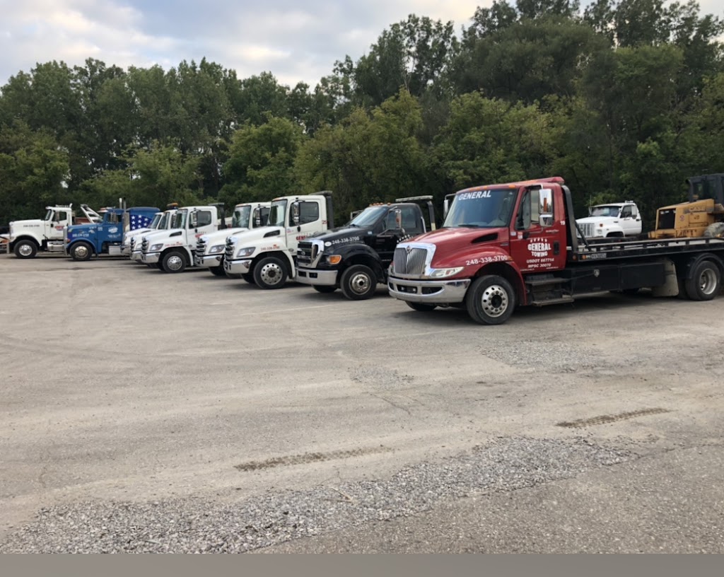 GENERAL TOWING INC | 2290 Auburn Rd, Auburn Hills, MI 48326, USA | Phone: (248) 338-3700